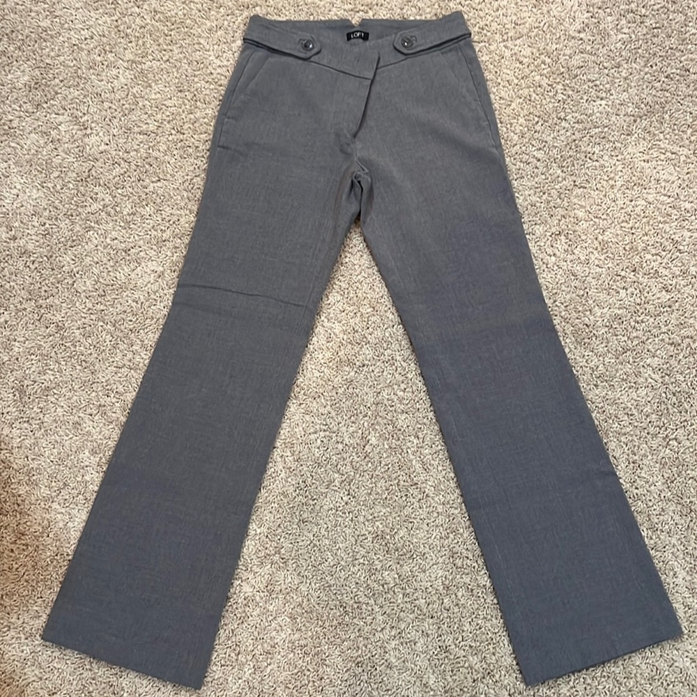 LOFT Women’s grey trousers, size 2